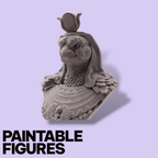 Bust of Ra – 15cm Paintable Display Bust | Egyptian Mythology Collectible