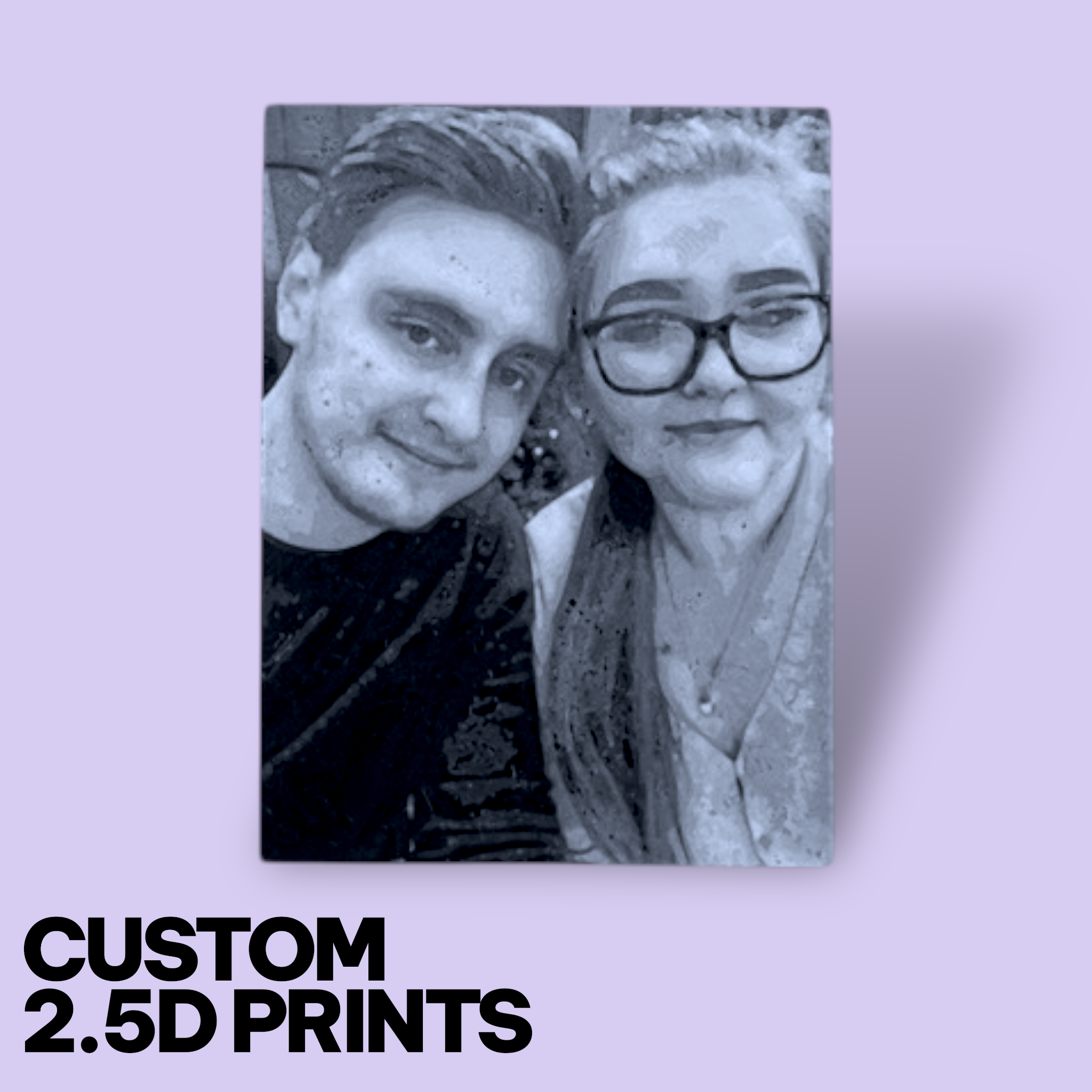 Custom Photo Multi-Keepsake – Personalized 3D Mini Print, Fridge Magnet or Keychain