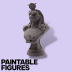 Bust of Ra – 15cm Paintable Display Bust | Egyptian Mythology Collectible