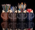 3D Printed Jacket Storage Pots – Quirky Desk Organizer & Novelty Can Holder