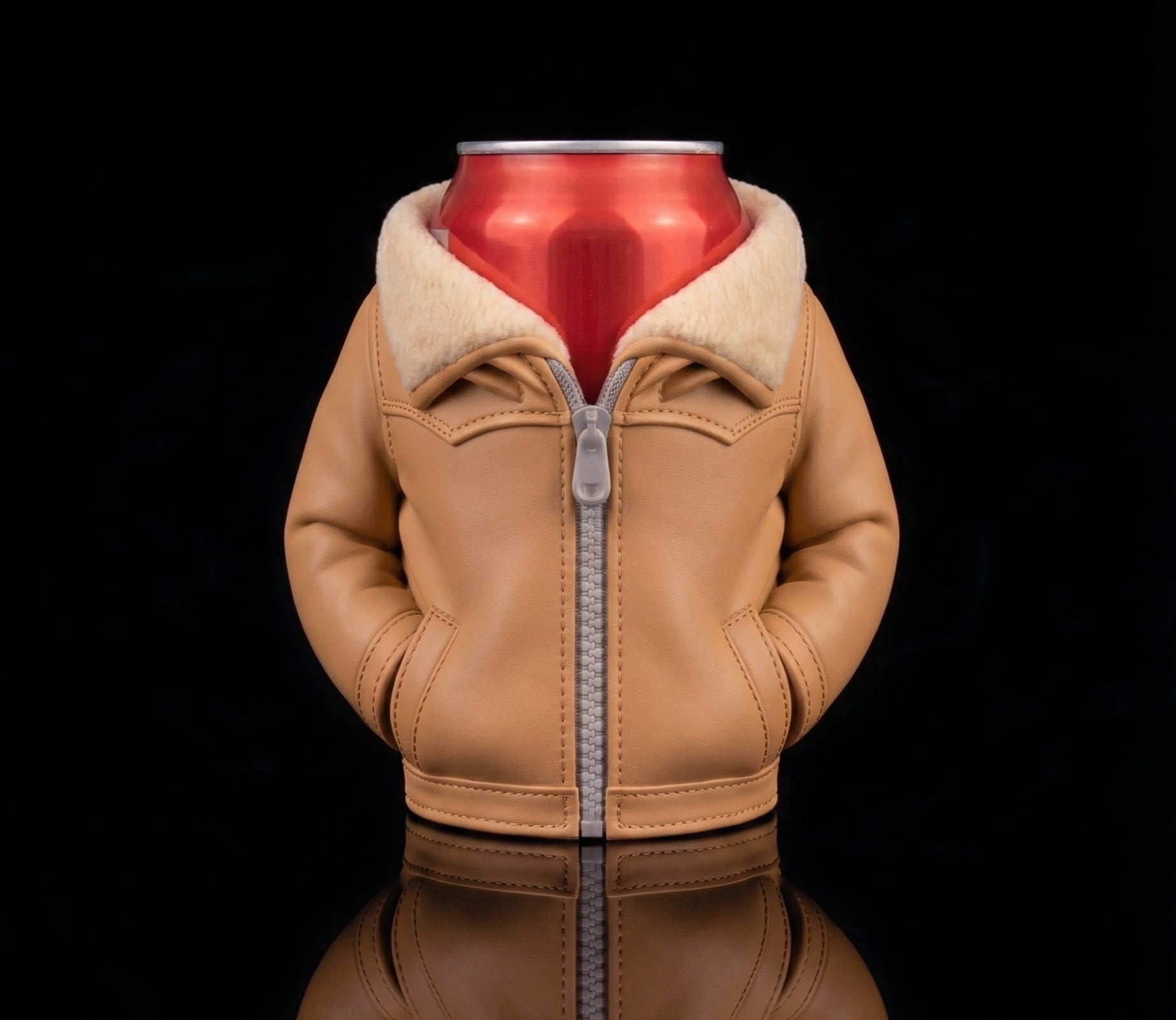 3D Printed Jacket Storage Pots – Quirky Desk Organizer & Novelty Can Holder