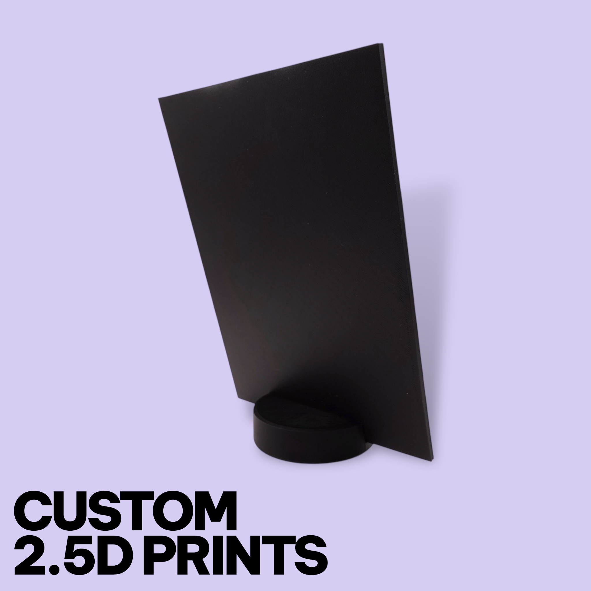 Custom Pet Photo "Paw-Trait" – Personalized 3D Textured Art Print & Display Stand
