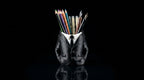 3D Printed Suit Storage Pots – Quirky Desk Organizer & Novelty Can Holder