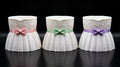 Wedding Dress Storage Pot | Bridal Décor Gift | Customisable Ribbon Colour