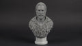 Druid Bust 110mm | Unpainted 3D Printed Fantasy Miniature | Hobby Painting Display Piece | Standard or Themed Plinth