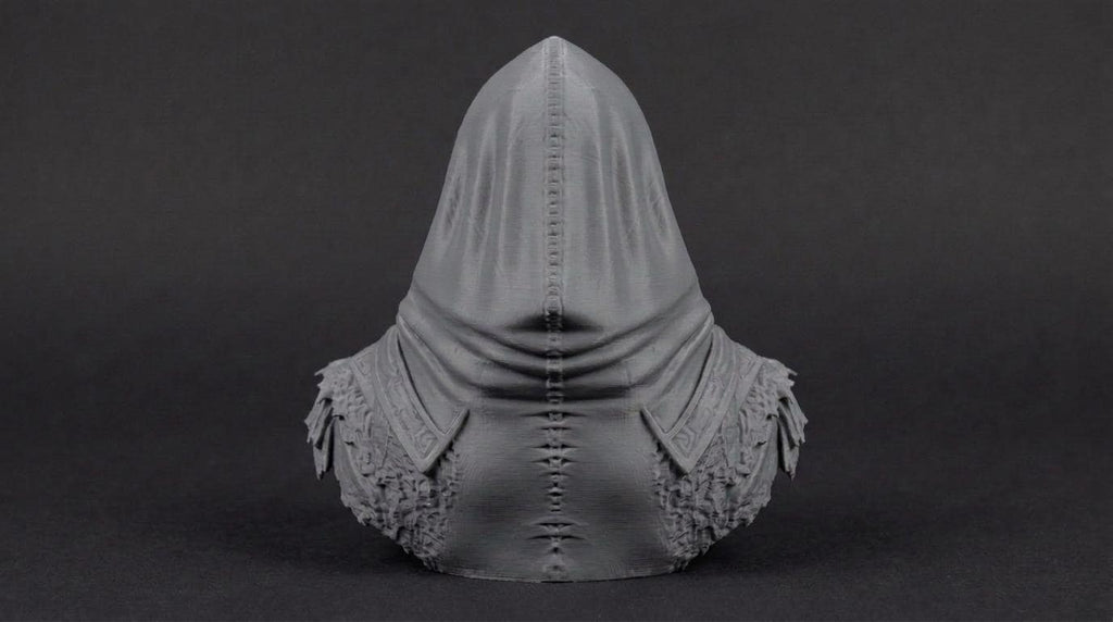 Necromancer Bust 110mm | Unpainted 3D Printed Fantasy Miniature | Hobby Painting Display Piece | Standard or Themed Plinth