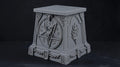 Succubus Bust 110mm | Unpainted 3D Printed Fantasy Miniature | Hobby Painting Display Piece | Standard or Themed Plinth