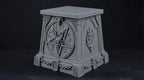 Succubus Bust 110mm | Unpainted 3D Printed Fantasy Miniature | Hobby Painting Display Piece | Standard or Themed Plinth