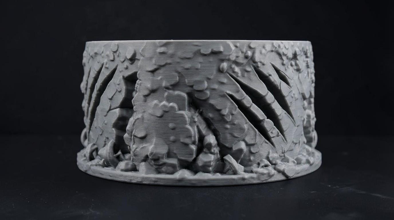 Female Owlbear Bust 110mm | Unpainted 3D Printed Fantasy Miniature | Hobby Painting Display Piece | Standard or Themed Plinth
