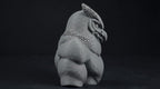Female Owlbear Bust 110mm | Unpainted 3D Printed Fantasy Miniature | Hobby Painting Display Piece | Standard or Themed Plinth